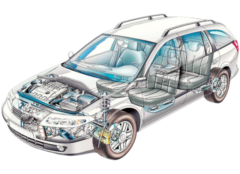 Diagramme Technique de Voiture